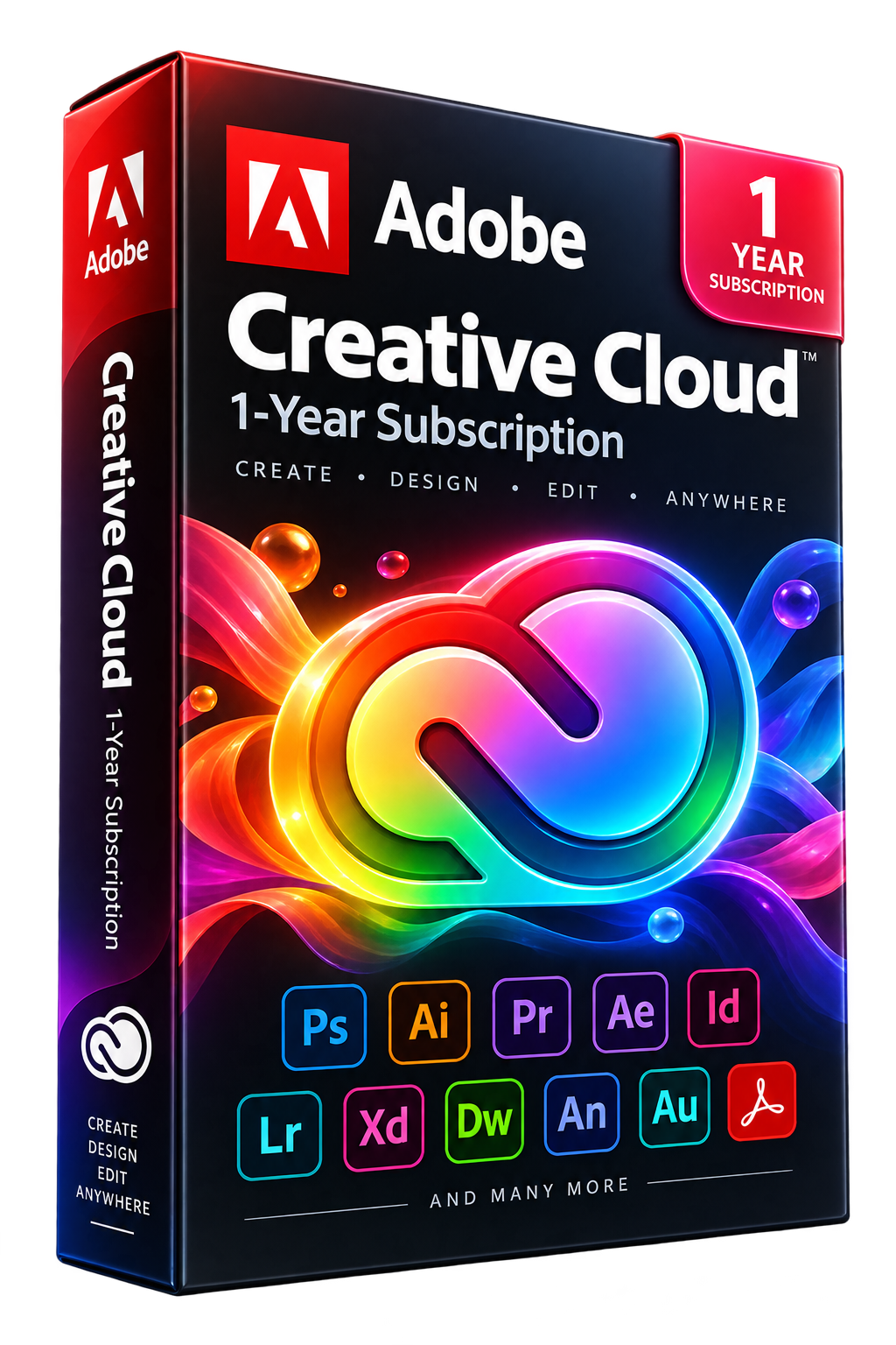 Adobe Creative Cloud · 12 meses